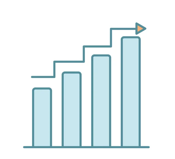 Çubuklu istatistikler — Stok Vektör