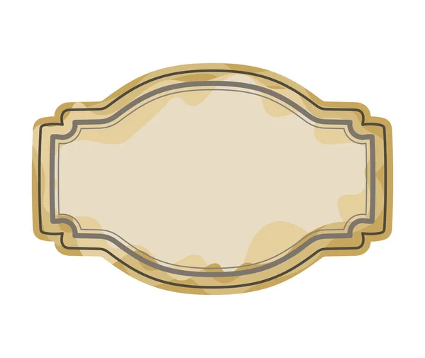 Antique tag icon — Stock Vector