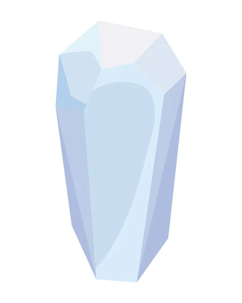 Ícone de diamante brilho —  Vetores de Stock