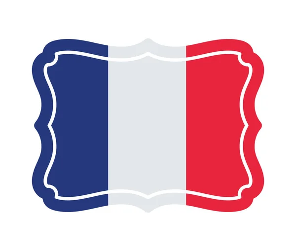 Francouzský obrázek pečeti — Stockový vektor