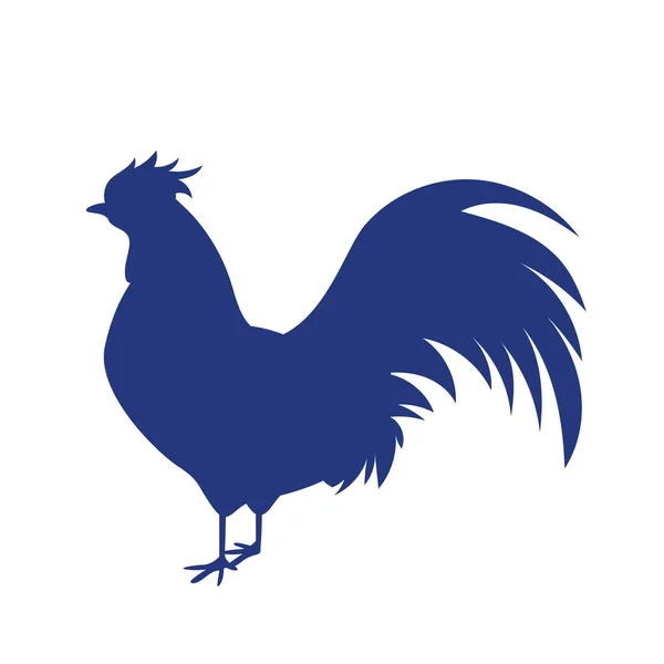 Independence french rooster — Stock Vector