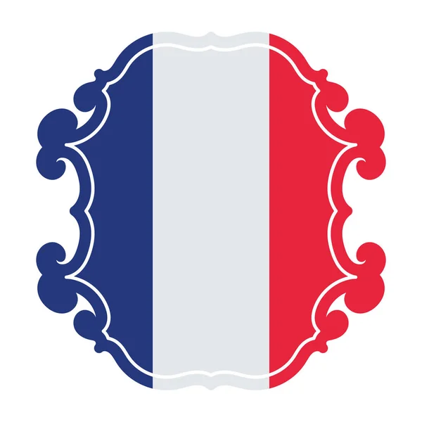 Illustration de sceau france — Image vectorielle