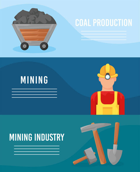 баннеры горнодобывающей промышленности