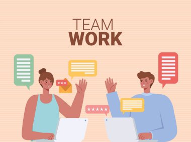 Takım çalışması harfleri