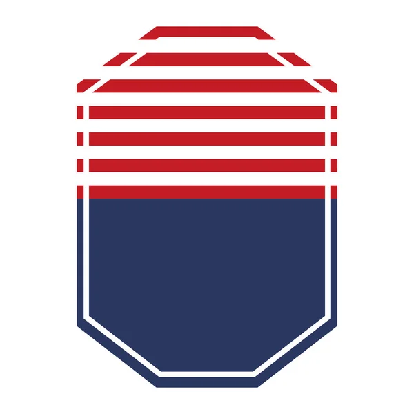 Usa emblem design — Stock Vector