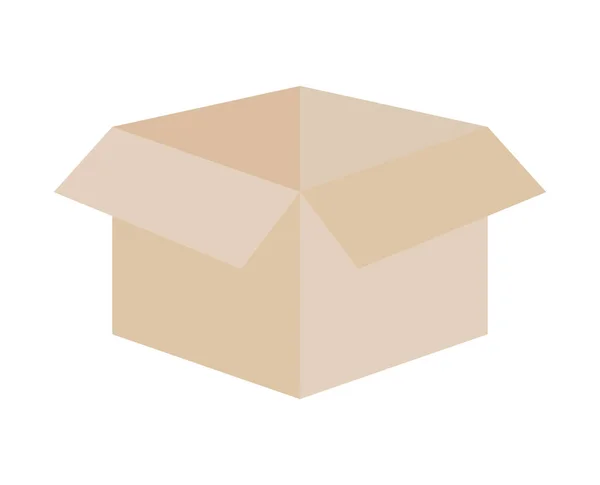 Packing box design — Stock Vector