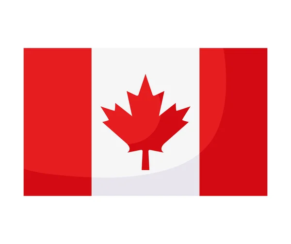 Canada vlag ontwerp — Stockvector