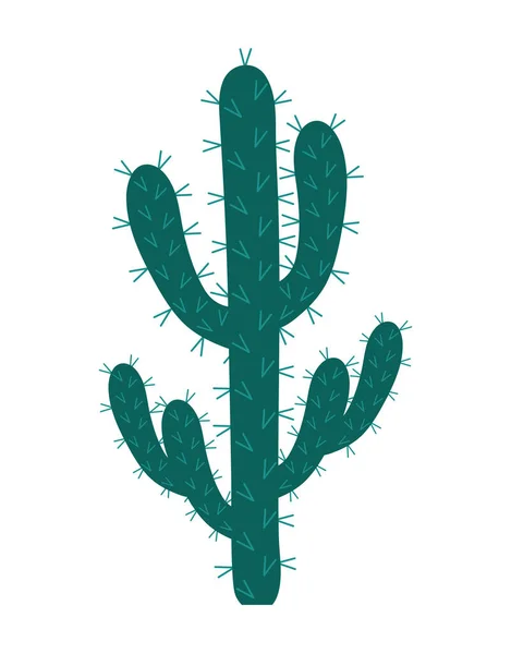 Diseño de cactus espinoso — Vector de stock