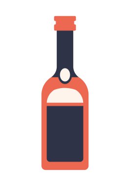 portakal şarabı şişesi