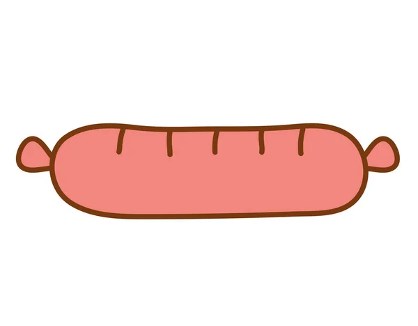 大香肠的设计 — 图库矢量图片