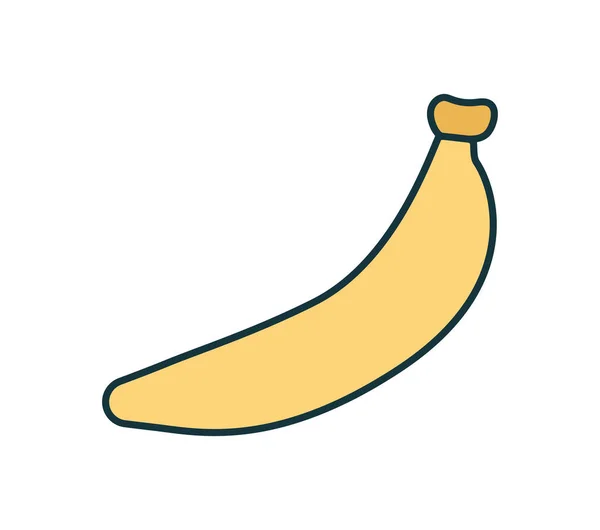 Żółty wzór banana — Wektor stockowy