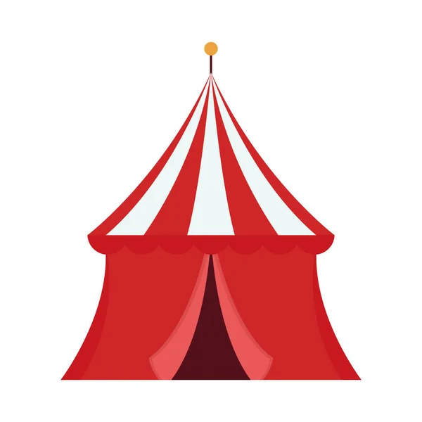 Справедливая иллюстрация палатки — стоковый вектор