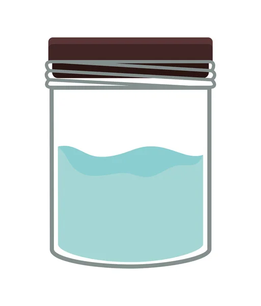 Vidrio de agua transparente — Archivo Imágenes Vectoriales