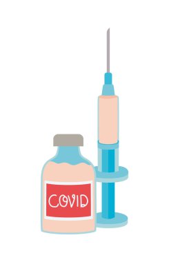 covid aşı ve şırınga