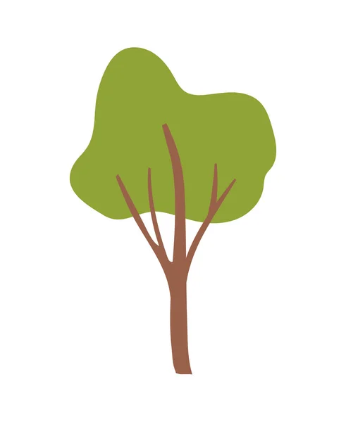 Illustration d'arbre vert — Image vectorielle