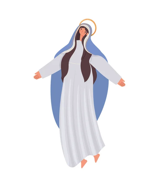 Σχεδιασμός της παρθένου Mary — Διανυσματικό Αρχείο