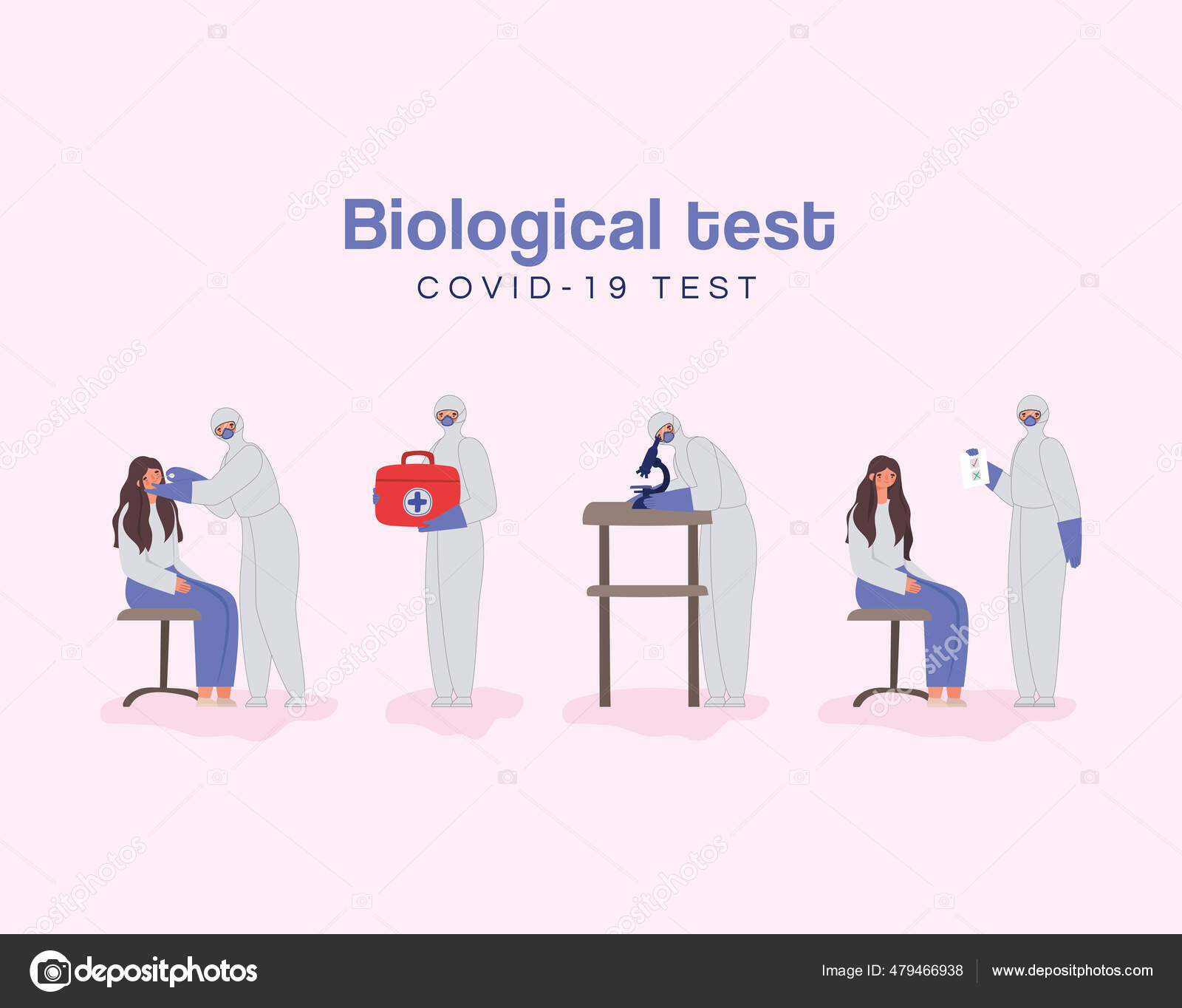 Biological test poster Stock Vector Image by ©grgroupstock 479466938