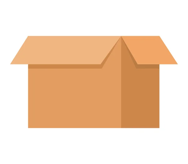 Open Box Illustration — Stockvektor