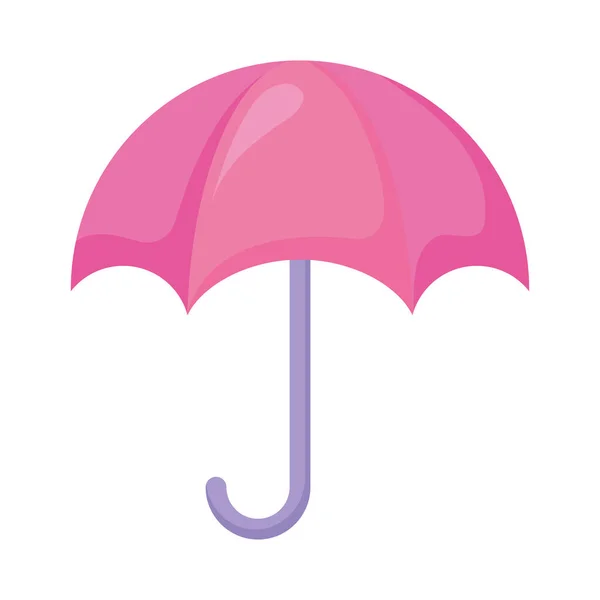 Pink umbrella design — Stock Vector