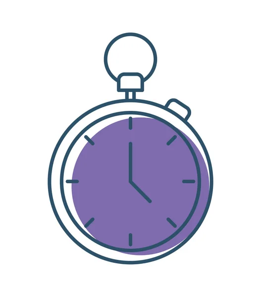 Design de chronomètre violet — Image vectorielle