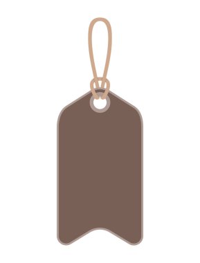 kahverengi etiket tasarımı