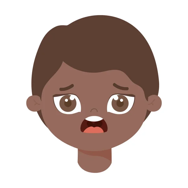 Bağıran çocuk tasarımı — Stok Vektör