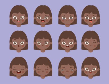 12 afro kız ifadesi