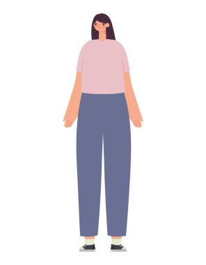 genç kadın simgesi