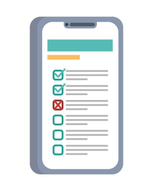 son teslim tarihi akıllı telefon illüstrasyonu