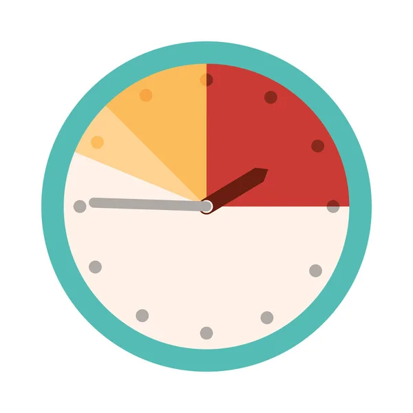 Deadline clock design — Stock Vector