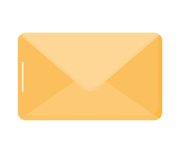 Hübsches Briefumschlag-Design — Stockvektor