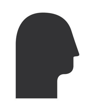 head silhouette design