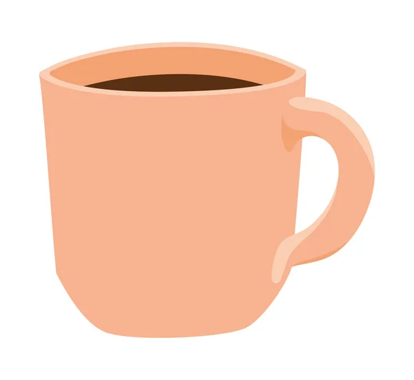 Pretty large cup — Stockvector