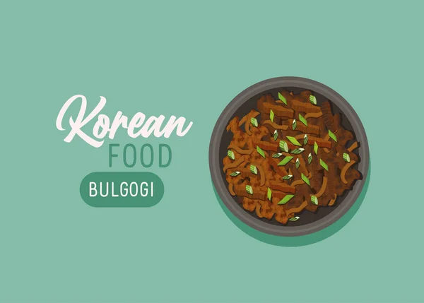 Korean food cartel — Archivo Imágenes Vectoriales