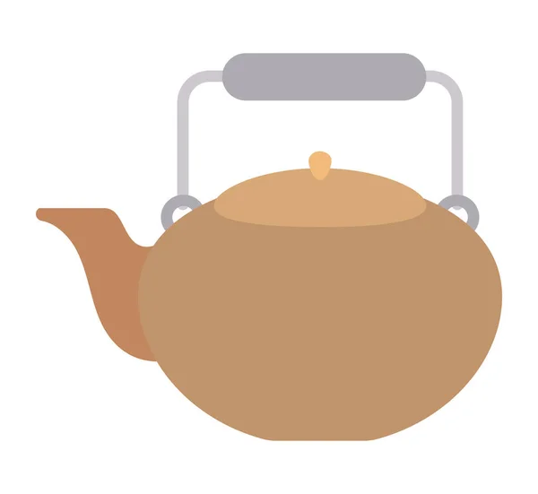 Chinese teapot design — Stockvector