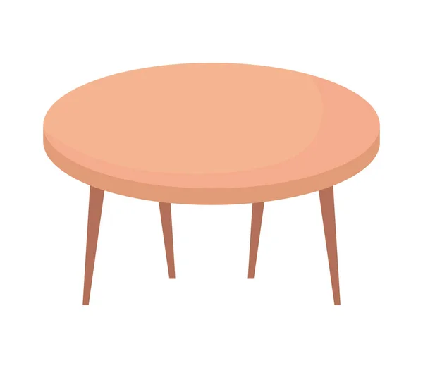 Coffee table representation — Vector de stock