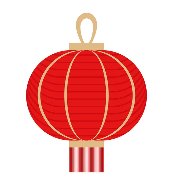 Chinese lamp design — Vetor de Stock