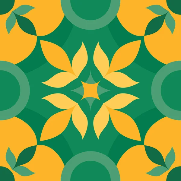 绿色瓷砖设计 — 图库矢量图片
