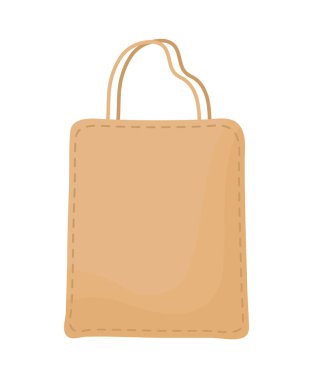 Güzel kahverengi eko çanta.