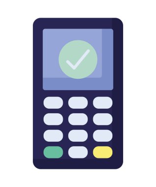 siyah datafon illüstrasyonu