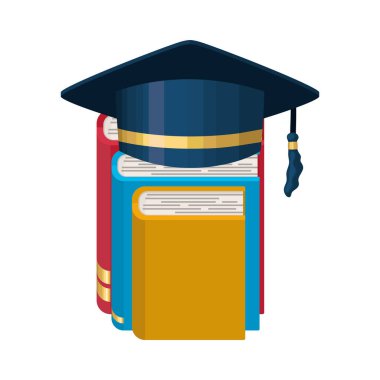 mezuniyet kitapları illüstrasyonu