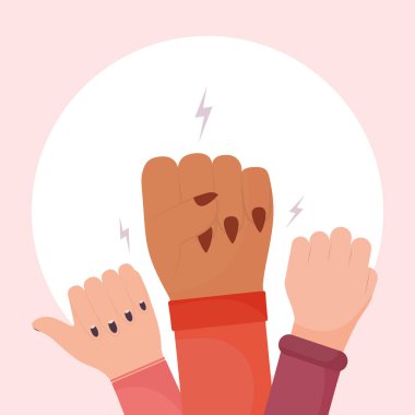 güçlü protesto kartı