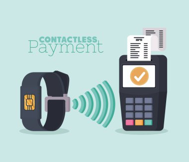 bağlantısız ödeme illüstrasyonu