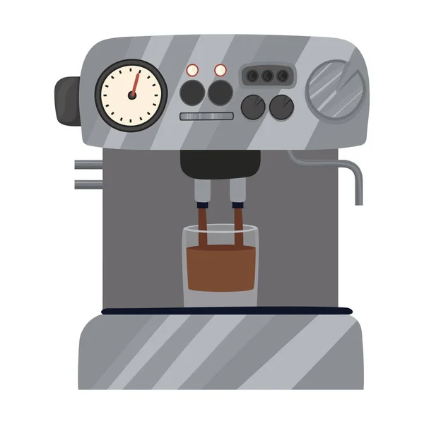 Design de máquina de café —  Vetores de Stock