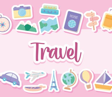 Güzel seyahat karteli