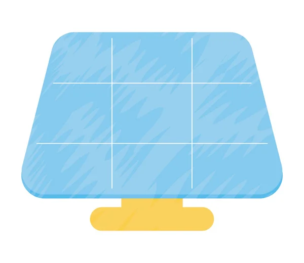 太陽電池パネルのデザイン — ストックベクタ