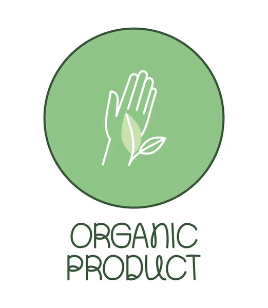 Иллюстрация органических продуктов — стоковый вектор