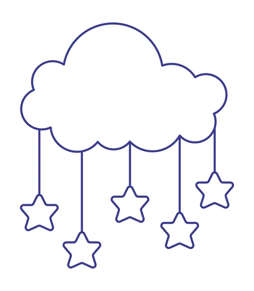 Детское облако — стоковый вектор