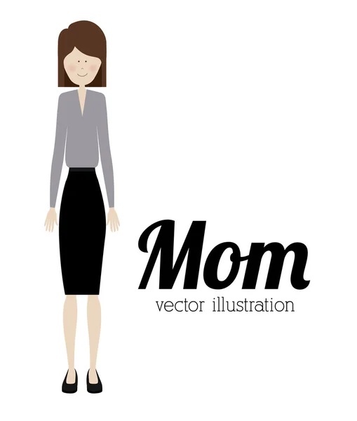 Familie ontwerp — Stockvector