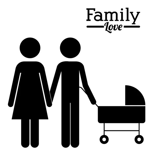 Family design — Stock Vector